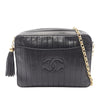 Chanel Mademoiselle Quilted Lambskin Tassel Camera Bag Secondhand