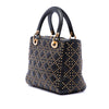 Dior Medium Lambskin Cannage Studded Supple Lady Dior Secondhand