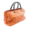 Gucci Medium Calfskin Bamboo Shopper Satchel Secondhand