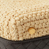 Bottega Veneta Mini Nappa Intrecciato Trimmed Raffia Wallace Handbag Secondhand