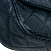 Chanel CC Quilted Perforated Lambskin Single Flap Secondhand