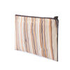 Balenciaga Suede Striped Papier Clutch Secondhand
