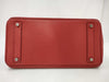 Secondhand Hermes Birkin Handbag Red Ardennes with Gold Hardware