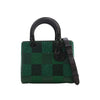 Dior Medium Crystal Embellished Calfskin Checkered Lady Dior Secondhand