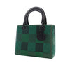 Dior Medium Crystal Embellished Calfskin Checkered Lady Dior Secondhand
