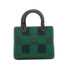 Dior Medium Crystal Embellished Calfskin Checkered Lady Dior Secondhand