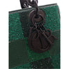 Dior Medium Crystal Embellished Calfskin Checkered Lady Dior Secondhand