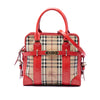 Burberry Haymarket Check Coated Canvas Minford Portrait Satchel Secondhand