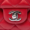 Chanel CC Quilted Caviar Flap Clutch on Chain Secondhand