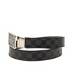 Louis Vuitton Damier Graphite Inventeur Reversible Belt Secondhand