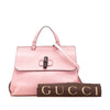 Gucci Medium Calfskin Bamboo Daily Satchel Secondhand