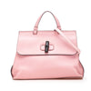 Gucci Medium Calfskin Bamboo Daily Satchel Secondhand