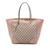 Secondhand Gucci GG Canvas and Leather Bree Tote