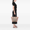 Secondhand Gucci GG Canvas and Leather Bree Tote