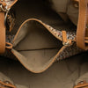 Secondhand Fendi Zucchino Canvas Floral Shoulder Bag