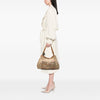 Secondhand Fendi Zucchino Canvas Floral Shoulder Bag