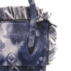 Christian Louboutin Nano Grained Calfskin Paloma Fringe Satchel Secondhand