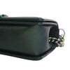 Chanel Old Medium Quilted Iridescent Goatskin Rainbow Hardware Boy Flap Secondhand