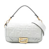 Fendi Zucca Embossed Leather Baguette Satchel Secondhand