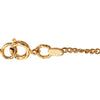 Chanel CC Gold Plated and Heart Pendant Necklace Secondhand