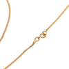 Chanel CC Gold Plated and Heart Pendant Necklace Secondhand