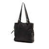 Secondhand Prada Vitello Trimmed Tessuto Pockets Tote