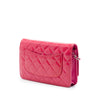 Chanel CC Quilted Patent Wallet on Chain Secondhand
