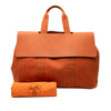 Hermès Toile and Swift Valparaiso GM Secondhand