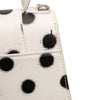 Balenciaga Small Smooth Calfskin Sprayed Polka Dot Hourglass Satchel Secondhand