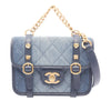 Chanel Mini Denim Chain Flap Bag Secondhand