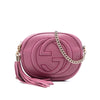 Secondhand Gucci Mini Pebbled Calfskin Soho Chain Crossbody