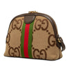 Gucci Small Jumbo GG Canvas Web Ophidia Dome Crossbody Secondhand