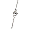 Hermès Palladium Plated Lacquered Cage D H Pendant Necklace Secondhand