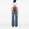 Secondhand Burberry Mega Check Canvas Chiltern Hearts Backpack
