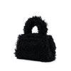 Balenciaga Mini Shearling Hourglass Top Handle Bag Secondhand