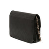 Secondhand Chanel Paris Cuba Square Quilted Caviar Thread Around Wallet On Chain