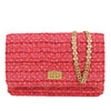 Chanel Quilted Tweed Reissue 2.55 Wallet On Chain Secondhand