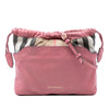 Secondhand Burberry House Check Canvas and Calfskin Little Crush Crossbody