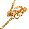Chanel CC Gold Plated Camellia Pendant Necklace Secondhand