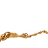 Chanel CC Gold Plated Camellia Pendant Necklace Secondhand