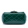 Chanel Mini Square Classic Patent Single Flap Secondhand