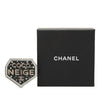 Secondhand Chanel CC Resin Strass and Faux Pearl Coco Neige Pin Brooch