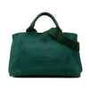 Prada Canvas Canapa Logo Tote Secondhand
