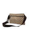 Gucci GG Canvas Double Pocket Belt Bag Secondhand
