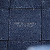 Bottega Veneta Small Denim Maxi Intrecciato Cassette Bucket Bag Secondhand