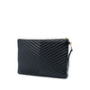 Saint Laurent Chevron Calfskin Cassandre Document Holder Secondhand