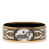 Secondhand Hermès Wide Enamel Grand Apparat Bangle 65