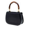 Gucci Small Calfskin Bamboo Top Handle Bag Secondhand