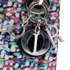 Dior Mini Multicolor Metallic Fabric and Patent Leather Lady Dior Secondhand