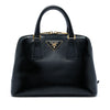 Prada Small Saffiano Vernice Promenade Satchel Secondhand